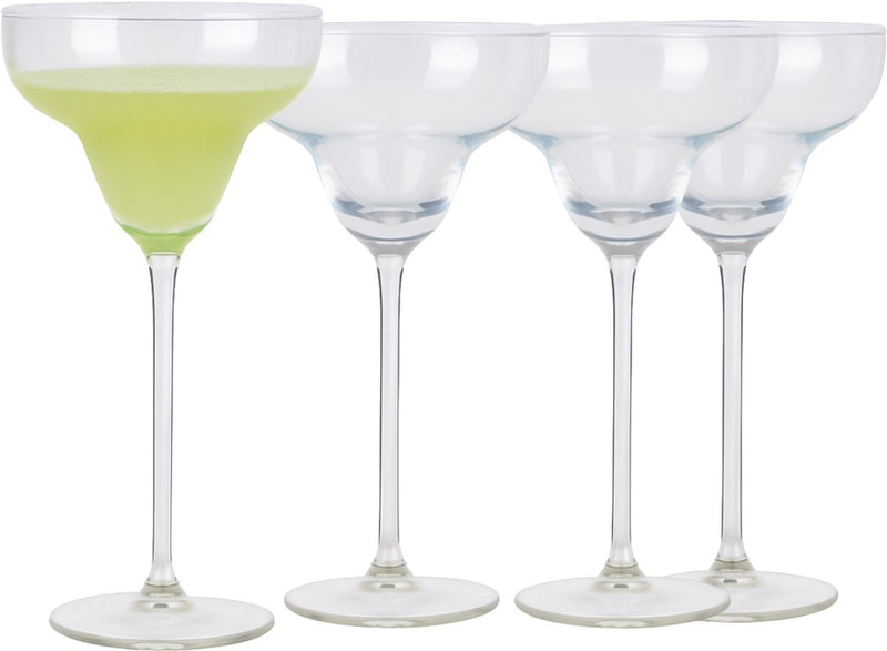 Alpina 4x copas de cóctel margarita - vidrio - 250 ml - aptas para lavavajillas