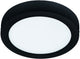 Eglo connect.z fueva-z smart opbouwlamp - ø 21 cm - zwart wit - instelbaar wit licht - dimbaar - zigbee