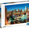 Clementoni puzzle luces del puente de brooklyn, 6000 uds.