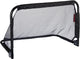 Avento inklapbare voetbaldoelen staal - 2 stuks - 90x60x60 cm - zwart
