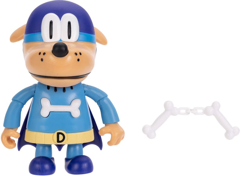 Figura uomo cane Jakks da 13 cm - corteccia notturna