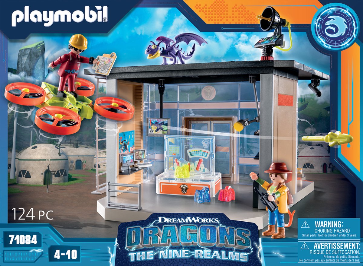 Playmobil how to train your dragon dragons: the nine realms - icaris lab - 71084