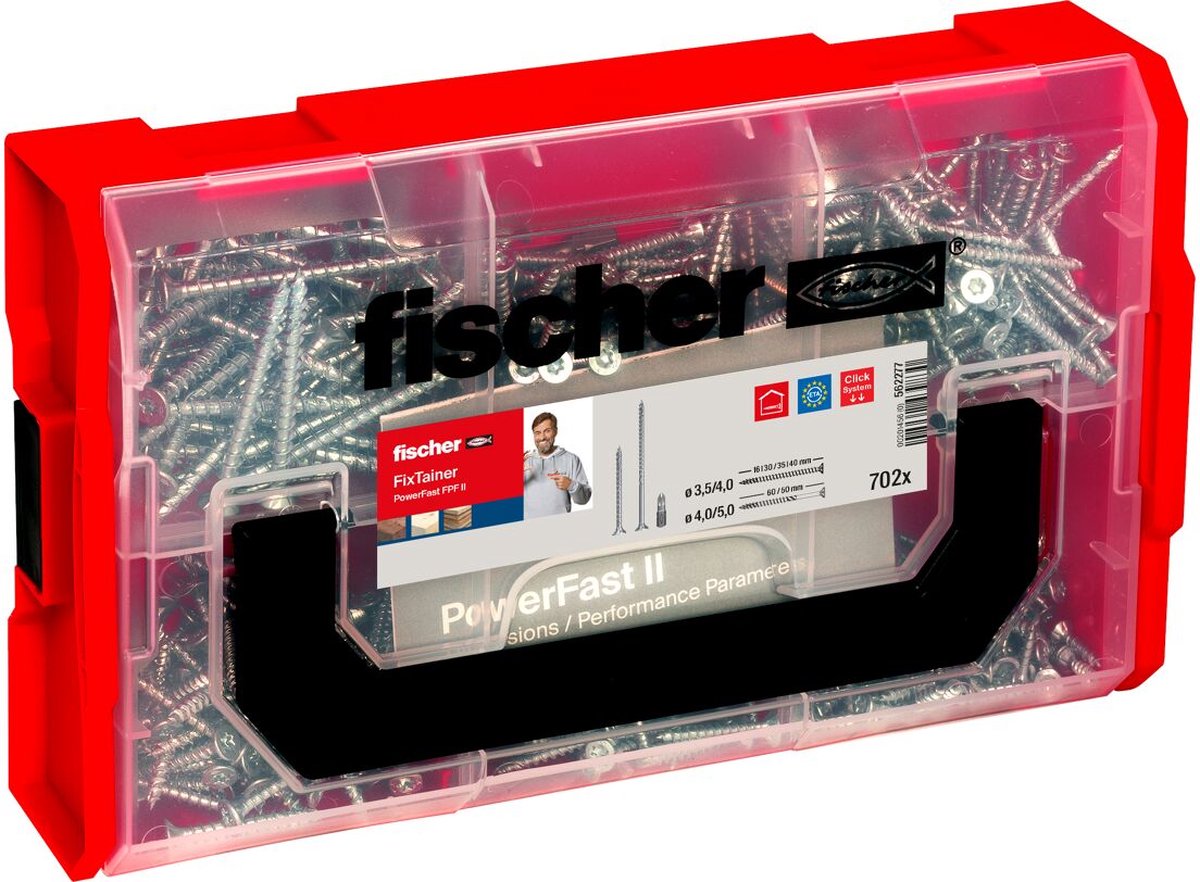 Fischer 562277 screw bolt 700 piece(s) screw kit