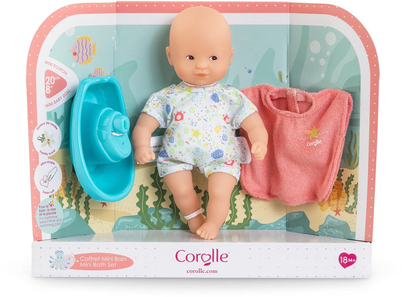 Conjunto muñeca bebé de baño Corolle mon premier - 20cm