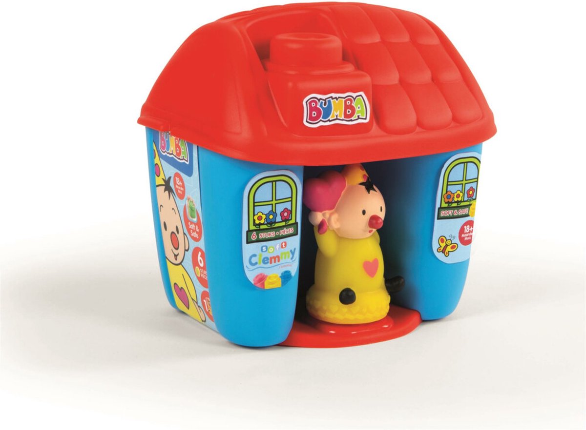 Clementoni - clemmy, bumba cubeta - bloques para niños, juguetes de construcción para bebés - 6-36 meses