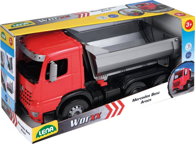 Lena Worxx dump truck Mercedes-Benz Arocs 45cm
