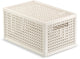 Cesta de almacenamiento Curver kaya - 7l - 18,8x30x15,4 cm - blanco -