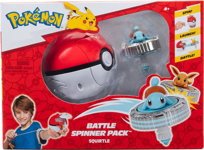Pokémon Battle Spinner Single Pack Squirtle Poké Ball