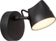 Lucide milne - lampada da parete - LED dimmerabile - 1x8w 2700k - nero