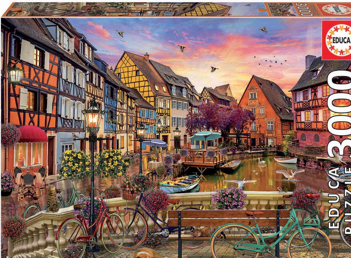 Educa - puzzel - 3000 stukjes - colmar - legpuzzel