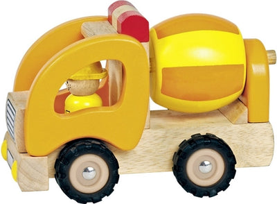 Goki in legno in cemento mixer