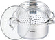 Klausberg 7144 - stoompan - 3 delen - 24 cm - 5 liter