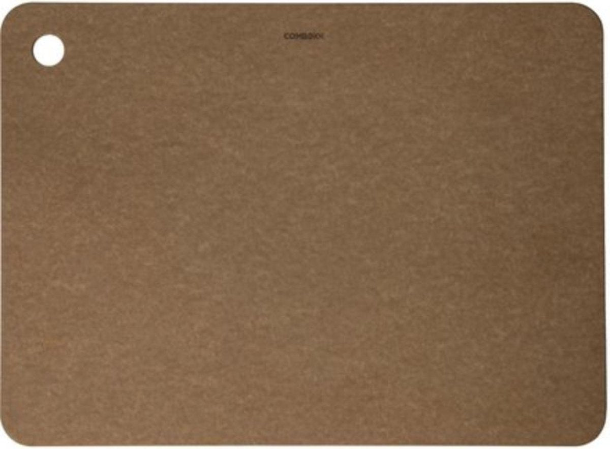 Tabla de cortar Combekk - 100% papel reciclado - sin microplásticos - antibacteriana - apta para lavavajillas - 28 x 38 cm - natural