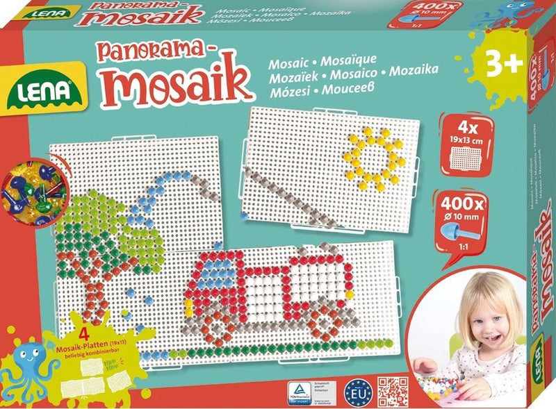Set mosaico Lena panorama xl 400 pezzi 10 mm