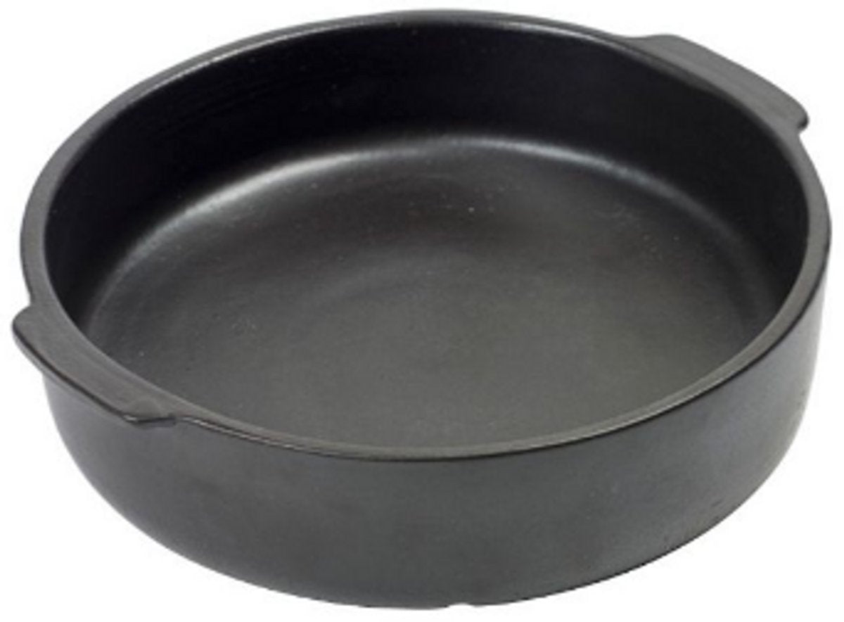 Serax - pascale naessens pure - oven serving dish l - black - 25 ø