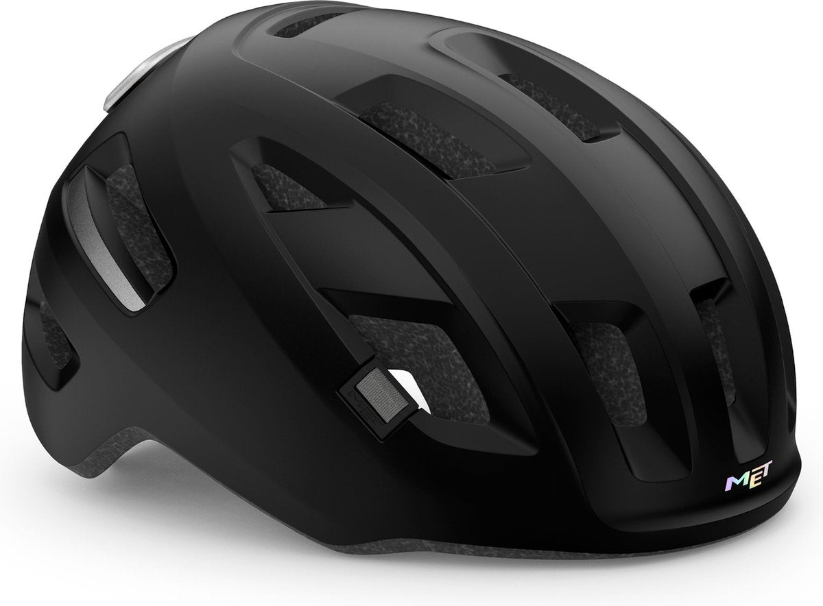 Met e-mob mips fietshelm mannen vrouwen - fietshelm e bike volwassenen - maat m (56-58cm) - nta8776 - black