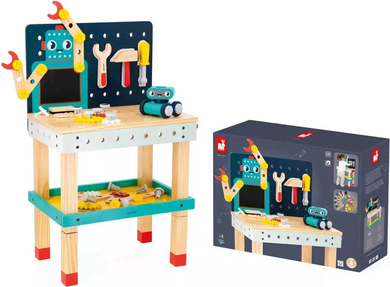 Janod - brico'kids - banco de trabajo robot grande
