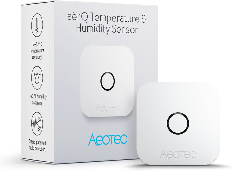 Sensore di umidità e temperatura Aeotec aërq z-wave plus