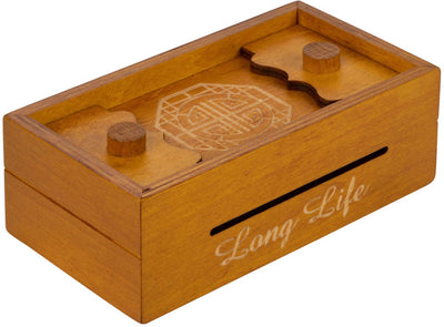 Scatola puzzle Philos, rompicapo in legno, regalo doppia felicità.