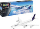 Revell model kit aereo - 03803 airbus a340-300 -lufthansa- nuova livrea - plastica per aereo - 1:144 - modellismo