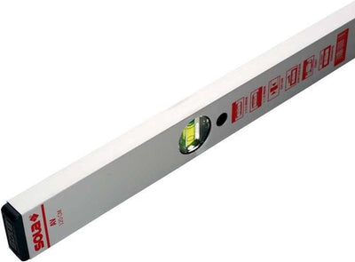 Sola alu block nivel de burbuja av80 80cm 2 burbujas 0,50mm m plata
