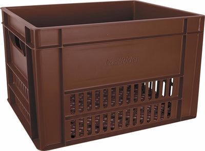 Fastrider bicycle crate large brown