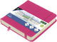 Quaderno per schizzi Kangaro - 12x12 cm - rosa shocking - con elastico e nastro - k-861250