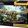 Divertimento cubico divertimento 3d puzzle nazionale geografico t-rex