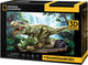 Divertimento cubico divertimento 3d puzzle nazionale geografico t-rex