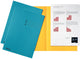 Esselte cardboard insert blue