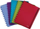 Quaderno Atoma a4 - a righe - 120 pagine. con 6 linguette e 5 tasche a vista