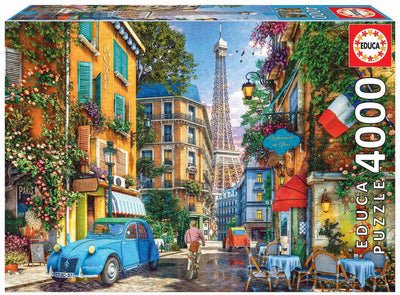 Educa - puzzle - calles de paris - 4000 piezas - rompecabezas para adultos