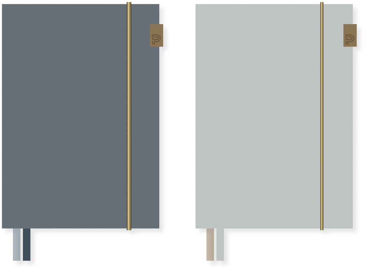 Quaderno Kangaro soft scene cotone - a5 - copertina rigida - linea - 80 grammi fsc - 160 pagine - 2 pezzi - k-pm01710005