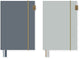 Quaderno Kangaro soft scene cotone - a5 - copertina rigida - linea - 80 grammi fsc - 160 pagine - 2 pezzi - k-pm01710005