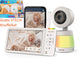 Gigaset babyfoon met camera en app wifi– monitor touchscreen - kleurennachtzicht - nachtlamp - muur houder - best reviewed nov 25 kieskeurig - sensoren - rustgevende geluiden - baby monitor - beeld babyphone - baby700 connect