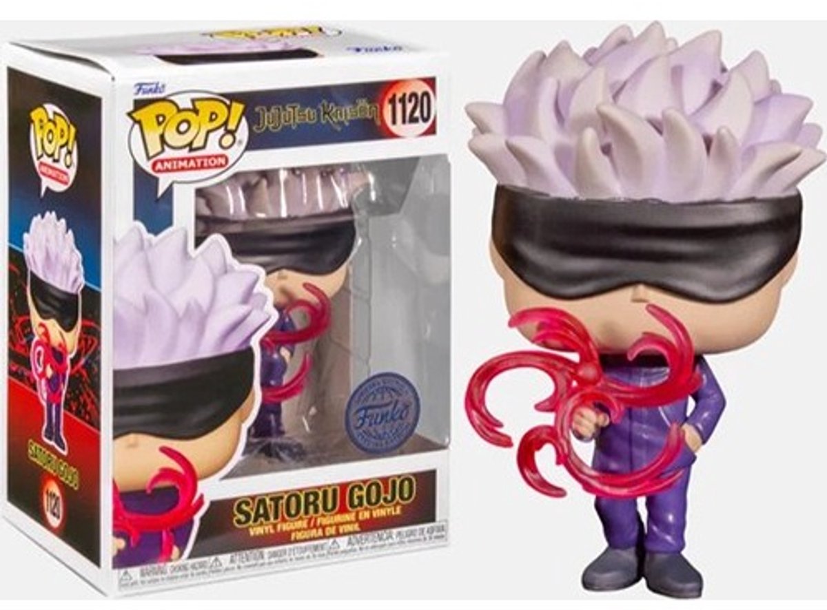 ¡Funko pop! jujutsu kaisen satoru gojo # 1120 - exclusivo