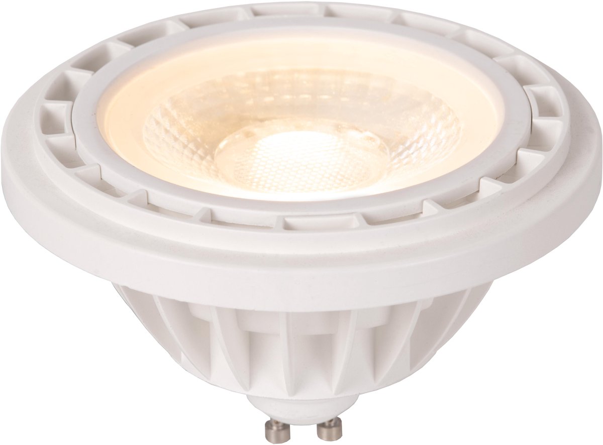 Lucide es111 - led lamp - ø 11 cm - led dim to warm - gu10 - 1x12w 2200k 3000k - wit