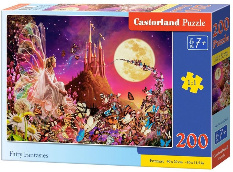 Castorland puzzle 200 fantasias de hadas b-222285 - puzzle 200 fantasias de hadas b-222285