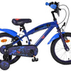 Bicicletta per bambini Superman - ragazzi - 16 pollici - blu - due freni a mano