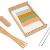 Bigjigs houten weefraam set, 10dlg.