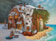 Puzzle Castorland Navidad - colección de arte Nochebuena Madeira 2000 piezas.