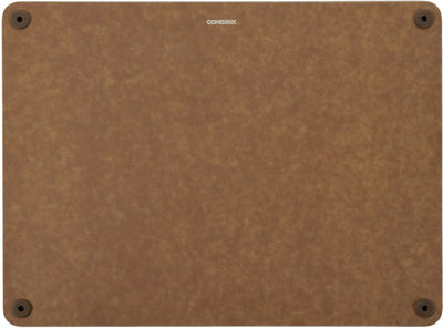 Tabla de cortar Combekk – Madera prensada FSC – libre de microplásticos – antibacteriana – apta para lavavajillas – 28x38 cm – marrón