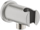 Grohe rainshower wandaansluitbocht - 1 2 - met houder - ronde rozet - supersteel