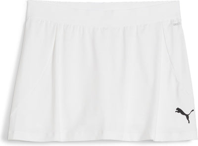 Puma teamgoal falda falda deportiva para mujer - blanco-negro