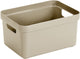 Sunware sigma caja de almacenamiento para el hogar 5l beige 252 x 175 x 122 mm