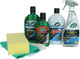 Turtle wax car care set cleaning bucket - 7 piece set - contents: metallic wax - black in a flash - insect tar remover - shampoo zip wax - sponge - synthetic chamois - cotton cleaning cloth - in handy bucket