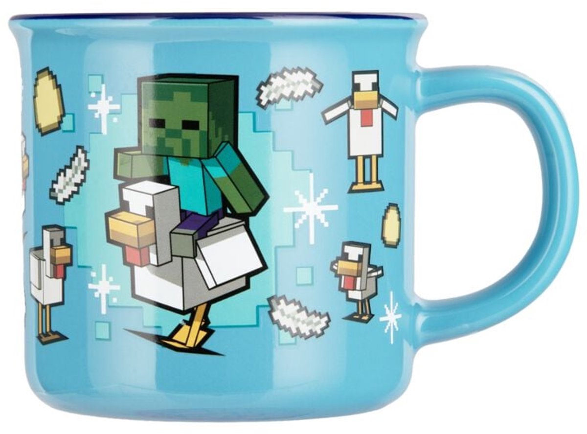 Fantino di pollo Minecraft - tazza magica tazza unisex - multicolore - standard