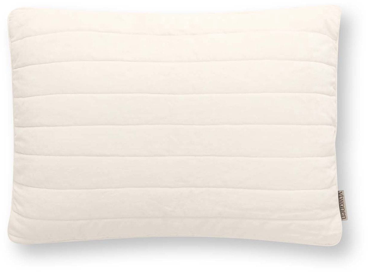 Vtwonen sierkussen quilted - kussen voor de woonkamer - wit - 50x70cm