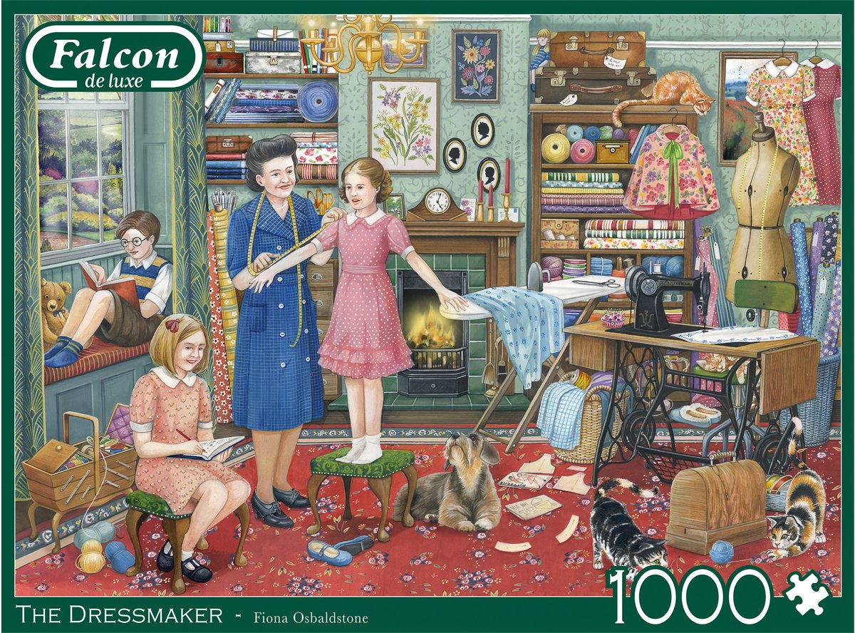 Falcon puzzle la sarta - puzzle - 1000 pezzi