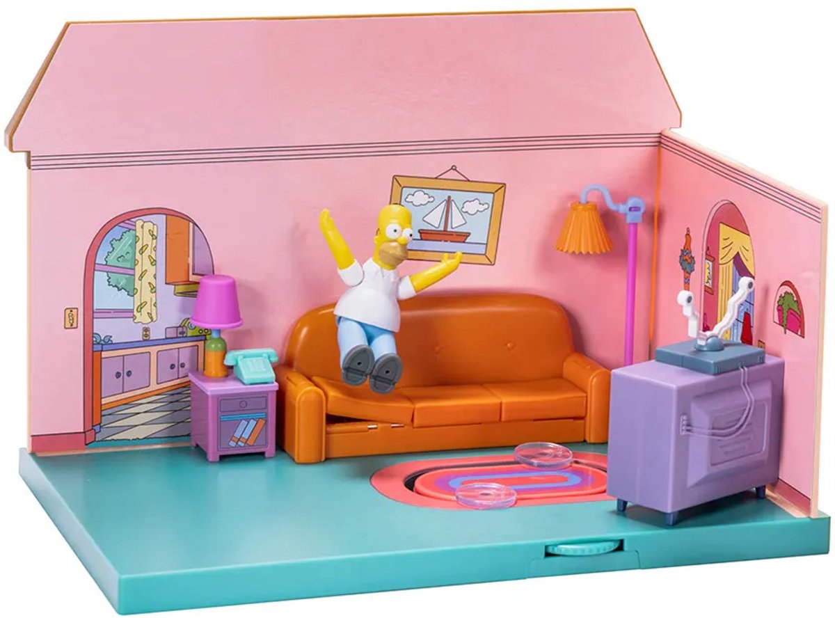 Jakks the simpsons het huis van de simpsons-speelset